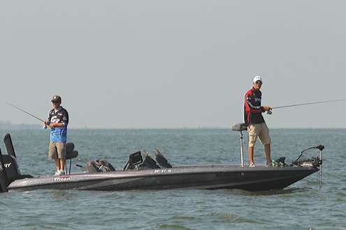 <p>
Kyle Kempkers also fished on the Canadian side.</p>