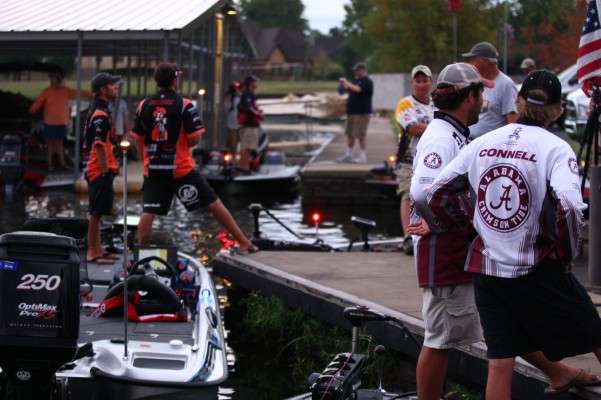 Since there were only five teams, the launch was over pretty quickly.