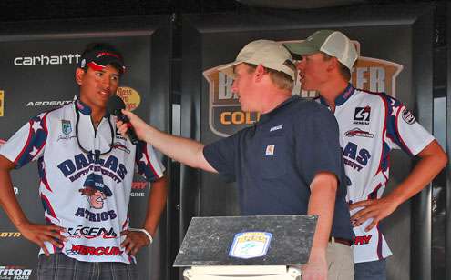 Trent Newman and Jacob Sepeda of Dallas Baptist University (35th, 1-0)