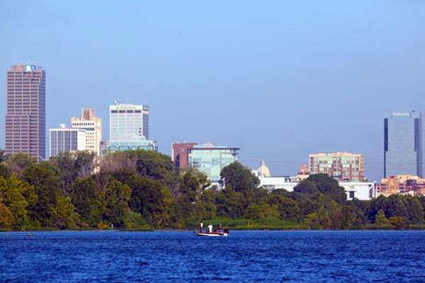 Chapman and Hawthorne were fishing a series of rock jetties along the main river channel.