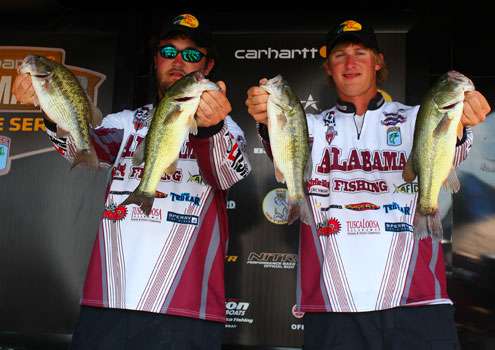 Dustin Connell and Logan Johnson of University of Alabama (4th, 8-4)