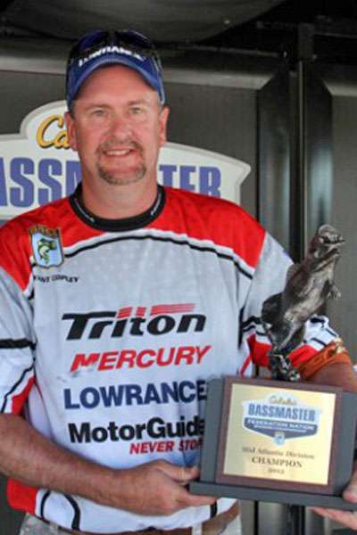 <p><em><strong>10. Copley by an ounce</strong></em></p>
<p>Virginiaâs Bryant Copley snuck up and won the 2012 Cabelaâs B.A.S.S. Nation Mid-Atlantic Divisional by a single ounce, on the Upper Chesapeake in Maryland. He took over the lead spot from Robby Fleshman of West Virginia, who had led the previous two days.</p>
