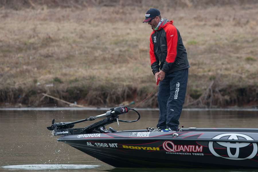 Gerald Swindle is about to fire up the main engine.