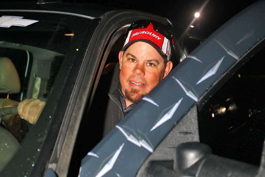 Chris Lane is ready to fish his home lake.