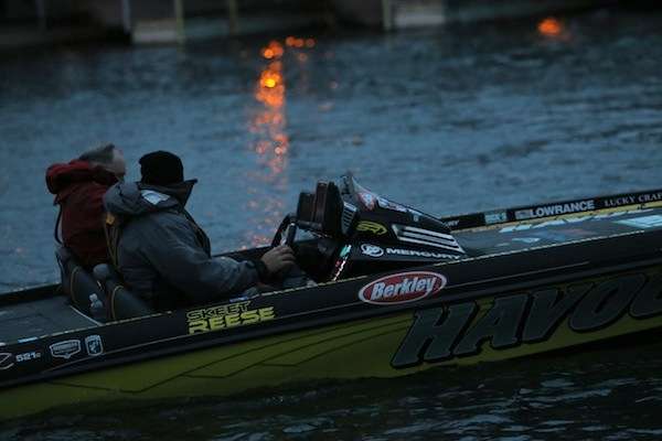 Skeet Reese in the hunt for a top 12.