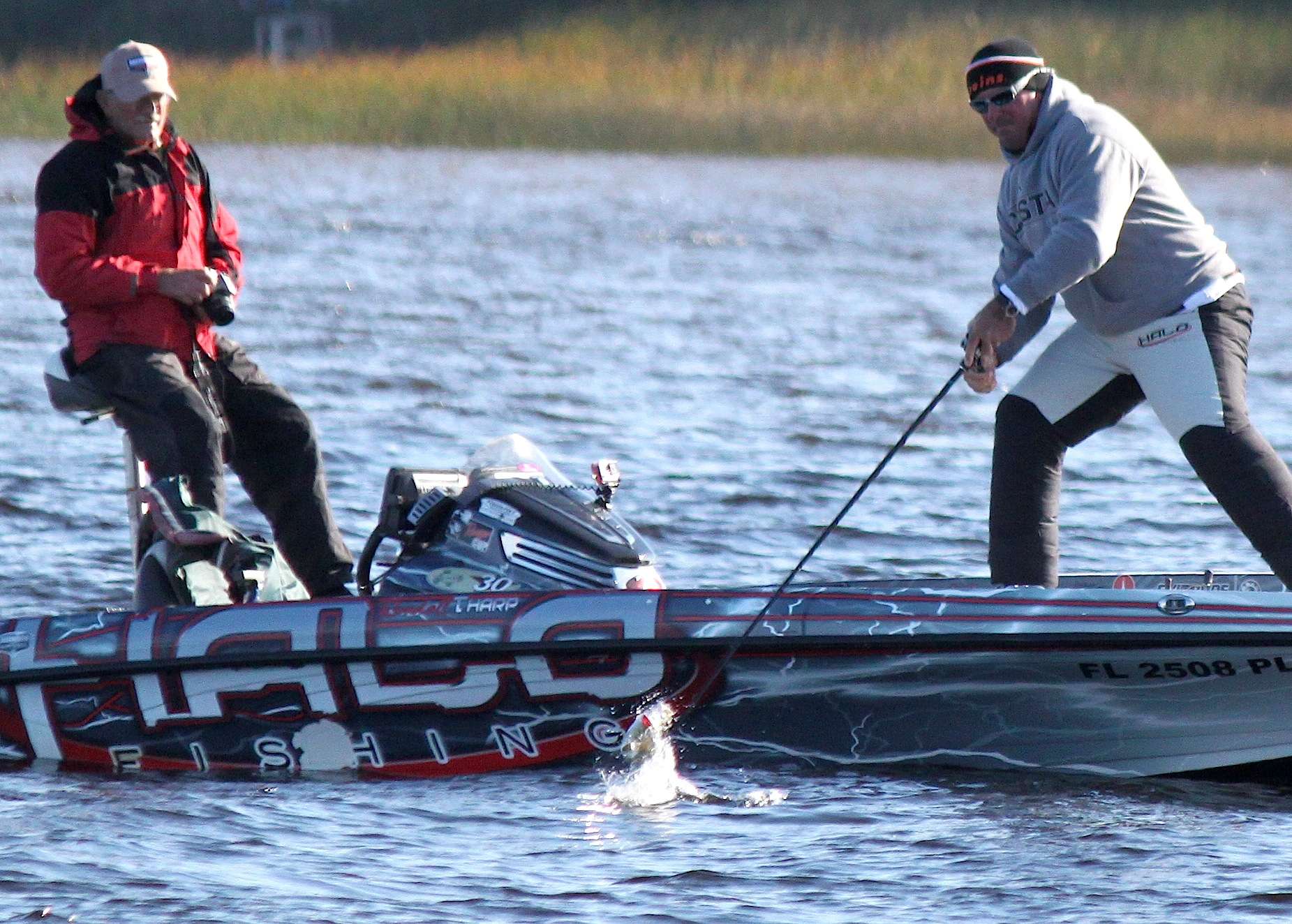 A solid smallmouth gives it his best. 