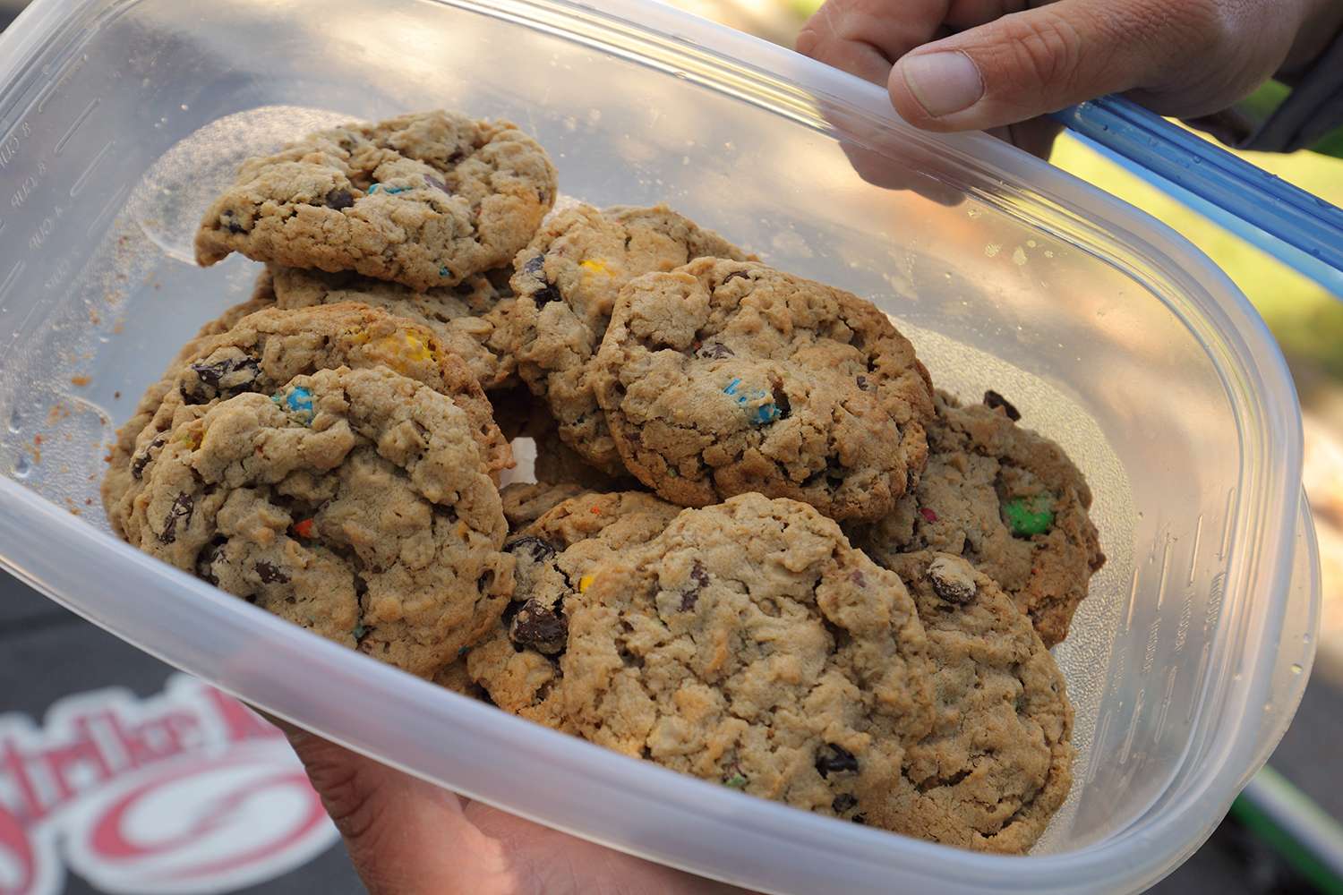 VanDam said cookies and snacks can usually be found in the cooler, because 