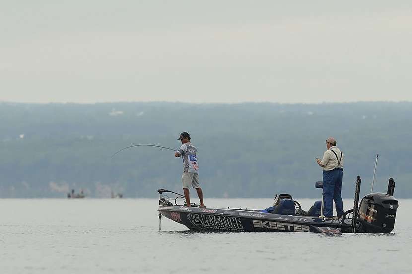 Chris Zaldain is a young but talented Elite angler that has definitely made his mark on the sport. One example: Zaldain landed in the Top 10 of three Elite events in both 2013 and 2014. This impressive tally includes a Top 3 finish at the 2014 A.R.E. Truck Caps Bassmaster Elite at Cayuga Lake.