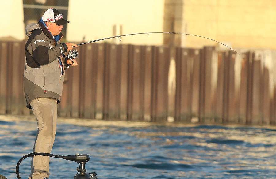 And for the first hour the bites were constant but consistent.