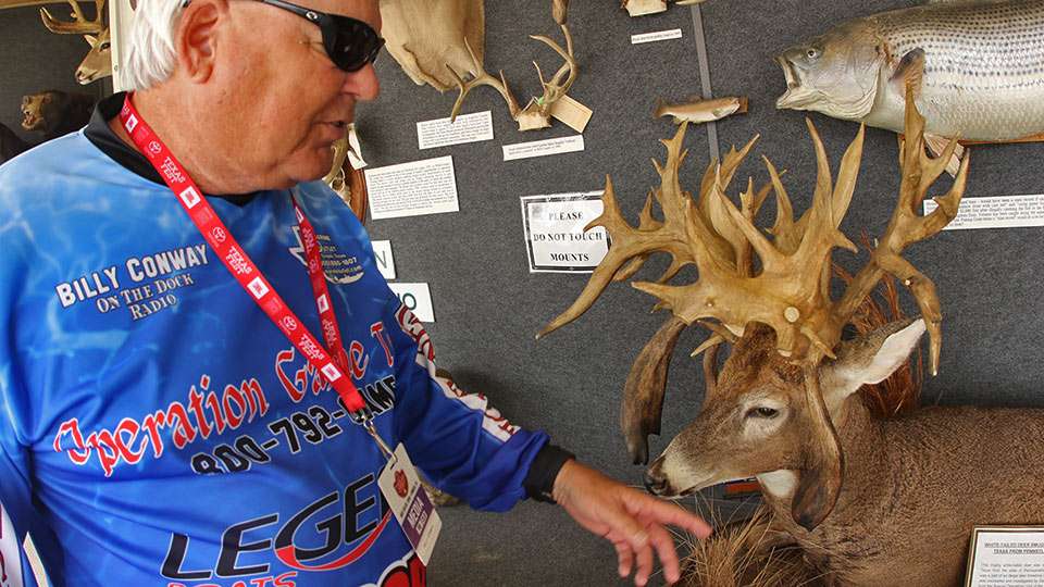 Billy Conway, who hosts a radio show in south Texas, said this trophy buck was smuggled into Texas in violation of the Lacey Act, which warranted $1 million in fines. TPWD Game Wardens from the Special Operations Unit made the arrest.