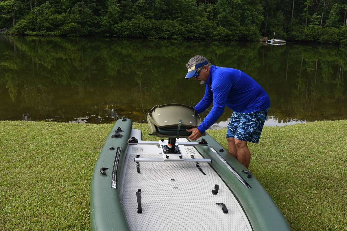 Hall adds one of two seats before launching.