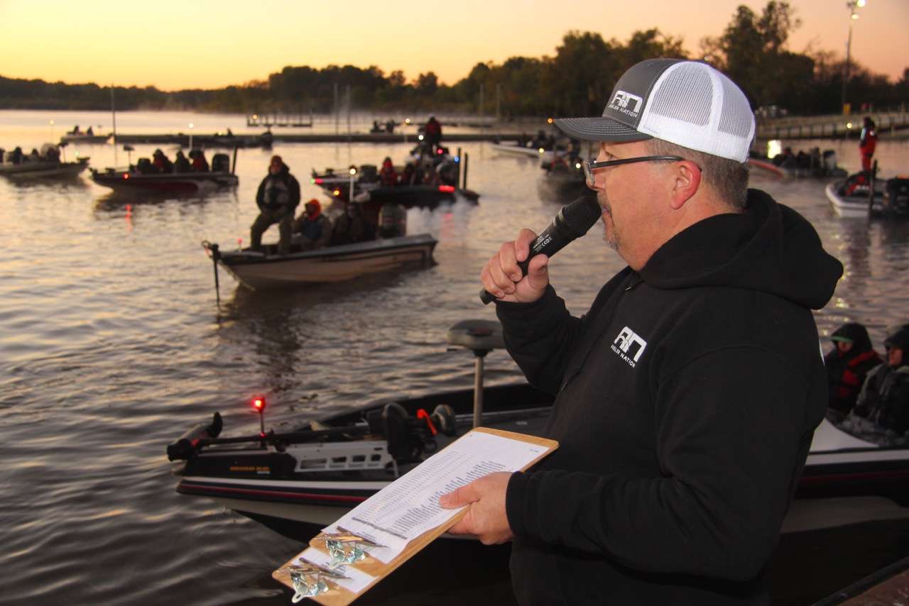 Joe Davis is in charge of rigorously testing rods and reels in the Quantum Test Lab, but serves as a tournament director on the weekends. 
