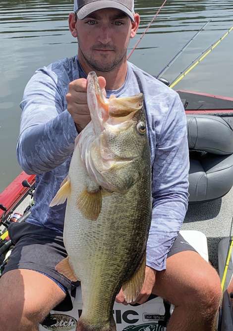 11-1<br>
Andrew Westbrook <br>
Percy Quin State Park, Mississippi<br>
1/2-ounce Z-Man ChatterBait 
