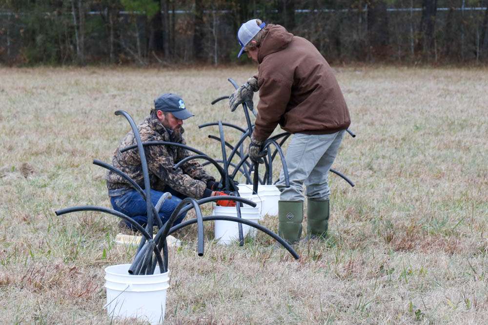 A father/son combo gets to work on a FAD. 