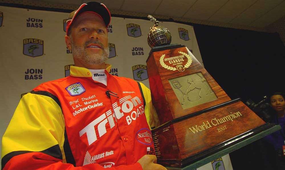 <b>2007 â Boyd Duckett, Lay Lake, Ala. </b><br>