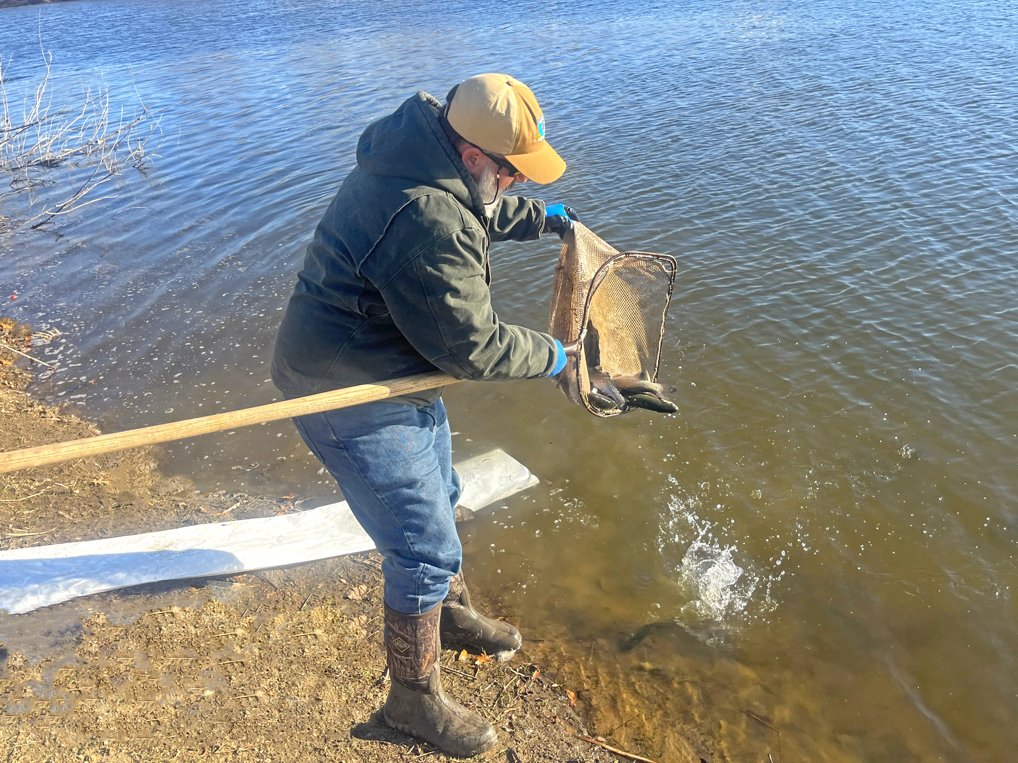 Mike Iaconelli donation several hundred extra trout